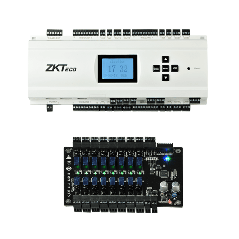 ZKTeco EC10 & EX16 (Kiểm soát phân tầng thang máy)