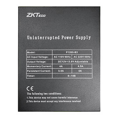 Hộp cấp nguồn ZKTeco P1205-B3